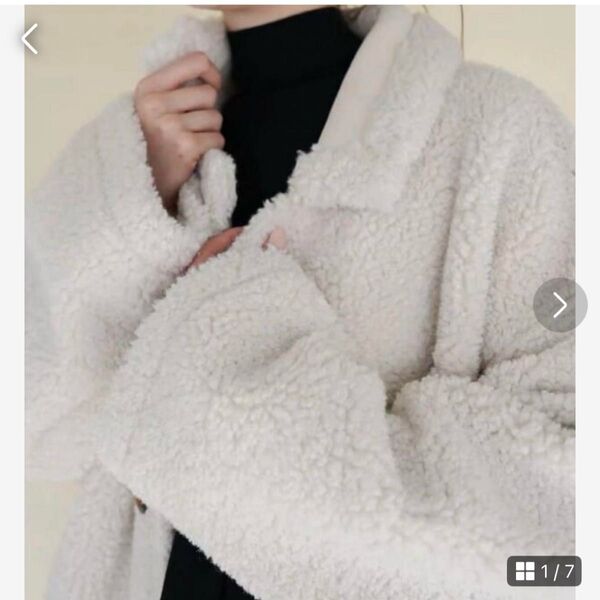 acka reversible boa coat クラネ bibiy