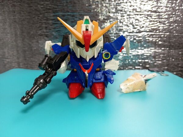 【当時物】 元祖SDガンダム 51 ガンセイヴァーZ SDガンダム BANDAI シールド破損