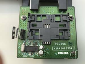  Toshiba 37 inch liquid crystal TV( type name 37Cv500) for storage parts ②BCAS card reader part basis board (PE0565) present condition delivery..