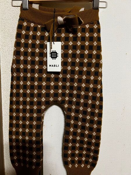MABLI ニットパンツ 2Y 新品未使用