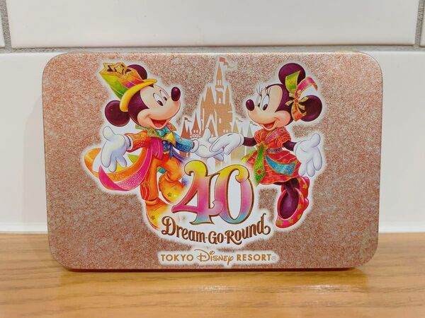 東京ディズニーリゾート 40周年 ミッキー ミニー 空き缶