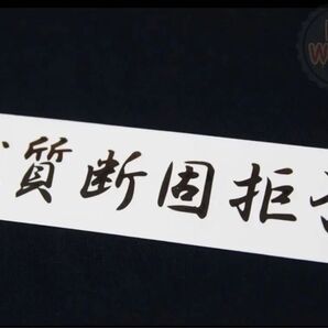職質断固拒否 車 おもしろ ステッカー