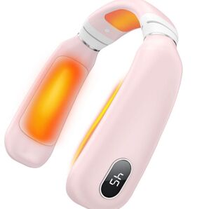 首掛けカイロ ピンク