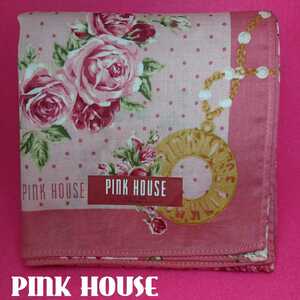 【未使用新品】　PINK HOUSE　ピンクハウス　ハンカチ　47　8383