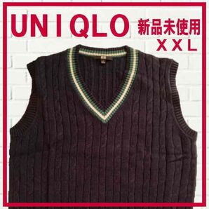 【新品未使用】ユニクロトラッドベスト XXL