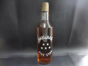 ◇◆ HAIG&HAIG FIVESTAR ヘイグアンドヘイグ ファイブスター ■ Haig ■ SCHTS WHISKY ウイスキー 記載容量 不明 ml ■ALA 018