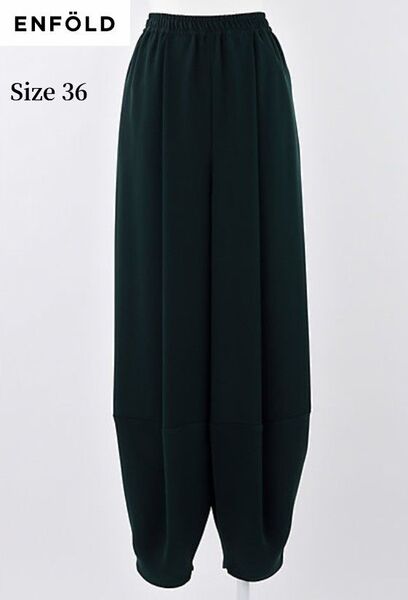【ENFOLD】極美品24AW ELASTIC HAREM PANTS 36