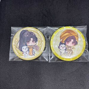 魔道祖師 あみあみ 交差する世界 缶バッジ 金凌