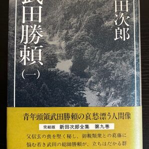 新田次郎 武田勝頼 (一) 第九巻