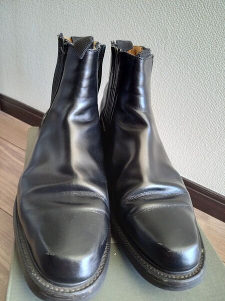 チャッカブーツ 黒 Stephen James イギリス製 made in England UKサイズ:9(27~27.5cm)
