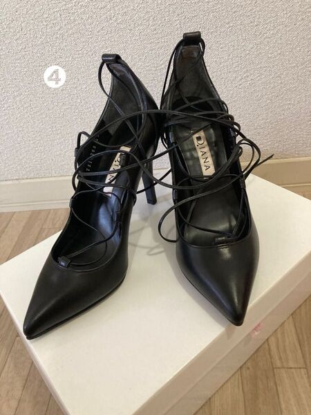 DIANAレースアップハイヒール!