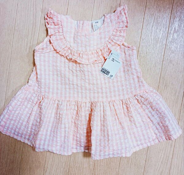 H&М ベビー服 ワンピース 女の子 70サイズ
