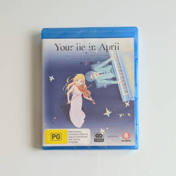 ■新品■ 豪州版 四月は君の嘘 12-22話まで収録 アニメ Blu-ray (※リージョンB要確認) BD ブルーレイ 輸入版 輸入盤 海外版 BOX