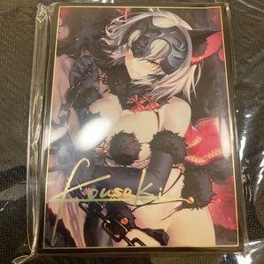 FATE FGO 光崎 サイン ジャンヌオルタ スリーブ