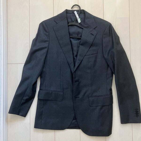 CANONICO サージ 無地 HX ノープリーツ セットアップ スーツgreen label relaxing