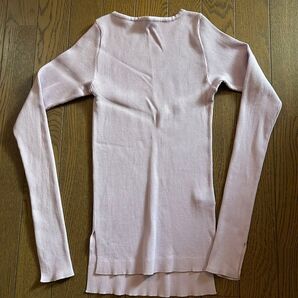 AURALEE オーラリー ギザボートネック プルオーバー パープル