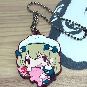 双葉杏つままれラバーキーホルダー