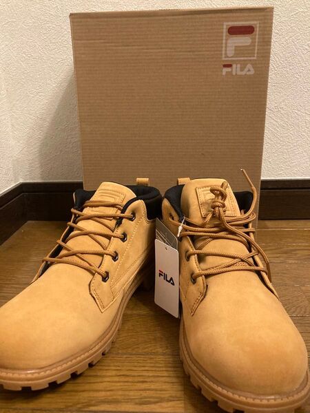 新品*FILA ブーツ 25.0cm ウォータースエッジ ロウ WP LOW ティンバーランド好きな方へ