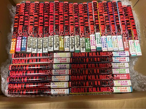 GIANT KILLING(綱本将也・ツジトモ)マンガ 1巻~42巻