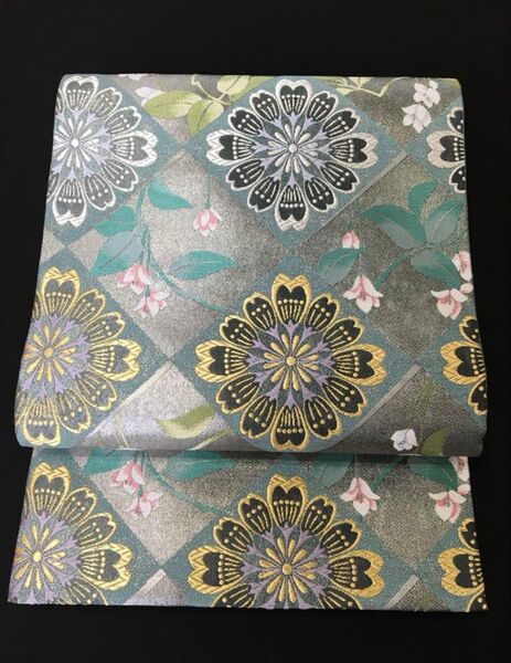 西陣織【袋帯】証紙 刺繍 逸品