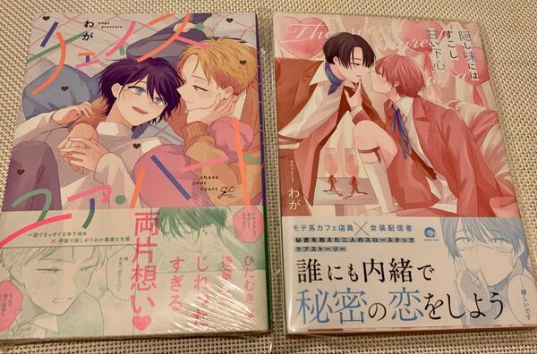 『隠し味にはすこし甘い下心』『チェイス・ユア・ハート』 わが 新品2冊セット