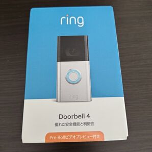 【新品未開封】Ring Doorbell 4
