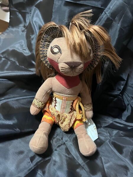 劇団四季ライオンキング☆ぬいぐるみシンバ☆中古良品