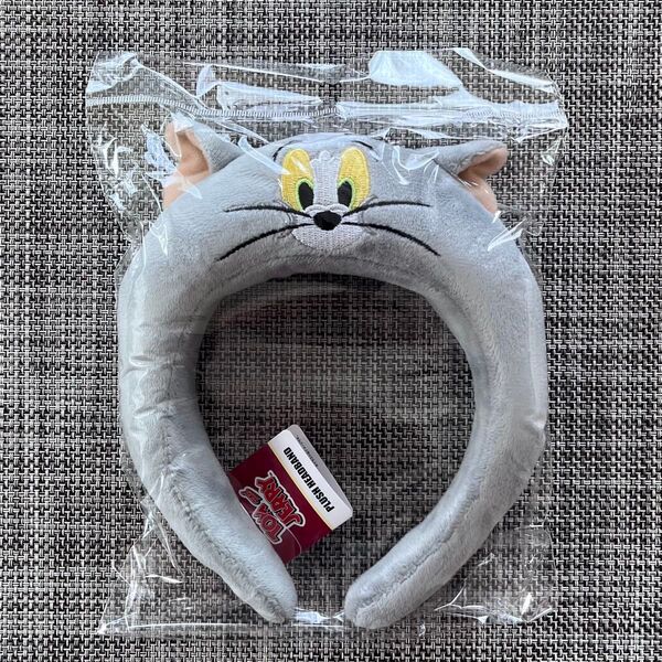 新品!トムとジェリー ぬいぐるみカチューシャ トム ヘアアクセ ヘアバンド カチューシャ