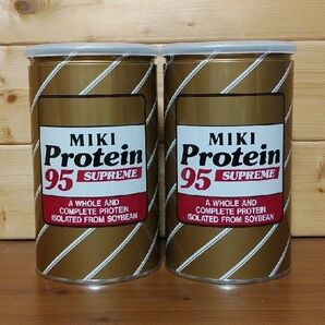 プロティーン95 スープリーム 425g×2缶★ミキプルーン 大豆たんぱく 健康補助食品