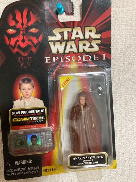 スターウォーズエピソード1 3.5インチ コムテック フィギュア アナキンスカイウォーカー STAR WARS ナブーバージョン