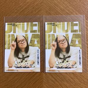 映画 アンダーニンジャ キャラクターポスターステッカー 佐藤二郎 2枚