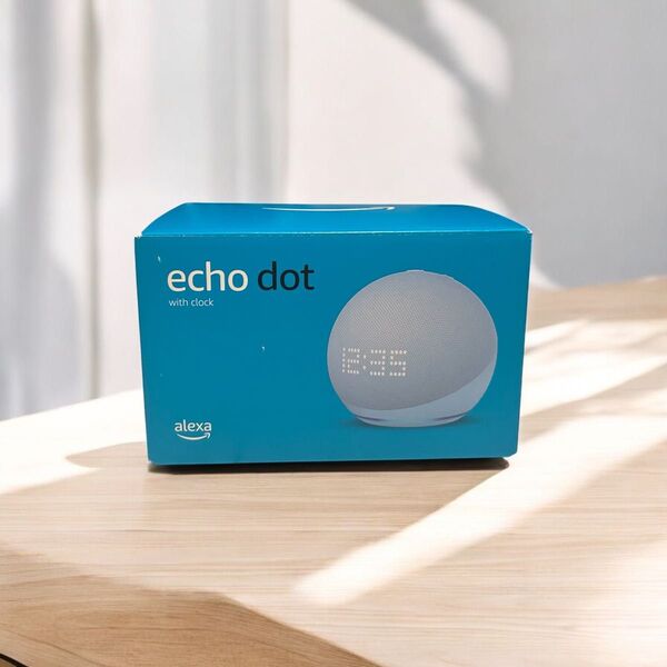 【美品】Echo Dot with clock 第5世代 - with Alexa