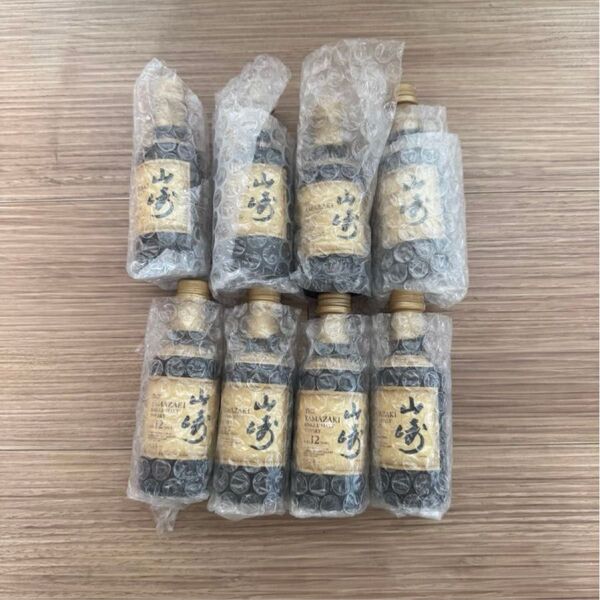 【新品未開封】山崎12年 ミニボトル ミニチュアボトル 50ml 8本セット 国産ウイスキー
