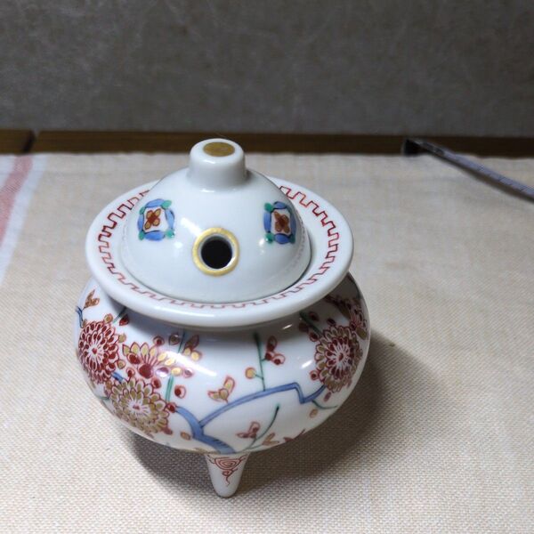 香炉 陶器 三足