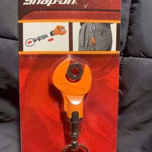 フランクキーホルダーSNAP-ONスナップオンSUI020KHO オレンジ新品未使用当時物、絶版レア、限定、 スパナ型
