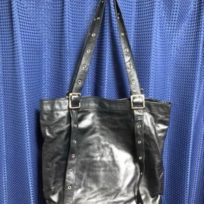 ギャルデコレクティブ レザー トートバッグ 黒