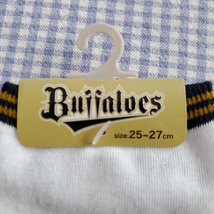 【新品未使用】 Buffaloes 靴下 ２５～２７cm ／ バファローブル ソックス PLM承認_画像4