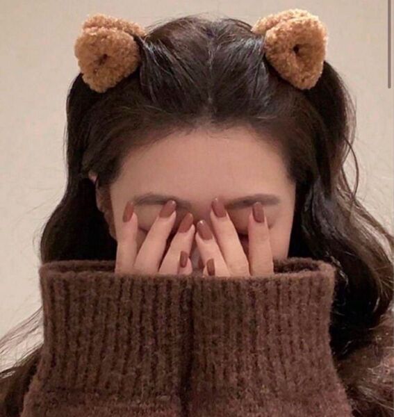 かわいい ネコ くま 耳 ピン ヘアピン