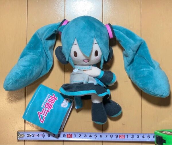 初音ミクシリーズ ふわぷち くっつきぬいぐるみ 初音ミク スマイルver.