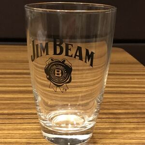 ジムビーム　jim beam グラス　　ブラック　ロゴ入り　⑤