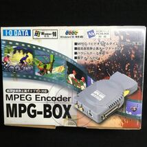 未使用 I-O DATA アイ・オー・データ MPG-BOX MPEGエンコーダ 超高画質キャプチャ_画像1