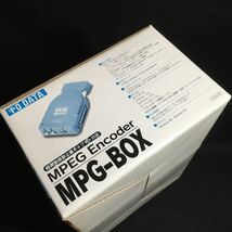 未使用 I-O DATA アイ・オー・データ MPG-BOX MPEGエンコーダ 超高画質キャプチャ_画像9