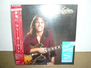 ギター・フュージョンの大傑作 名手Larry Carlton 5th「Sleepwalk」日本独自リマスターSHM-CD紙ジャケット仕様限定盤 国内盤未開封新品。