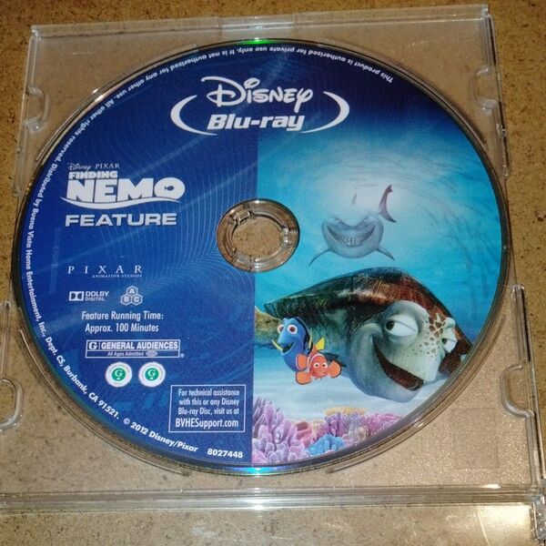 ブルーレイNEMO ディズニー:ディスクのみ