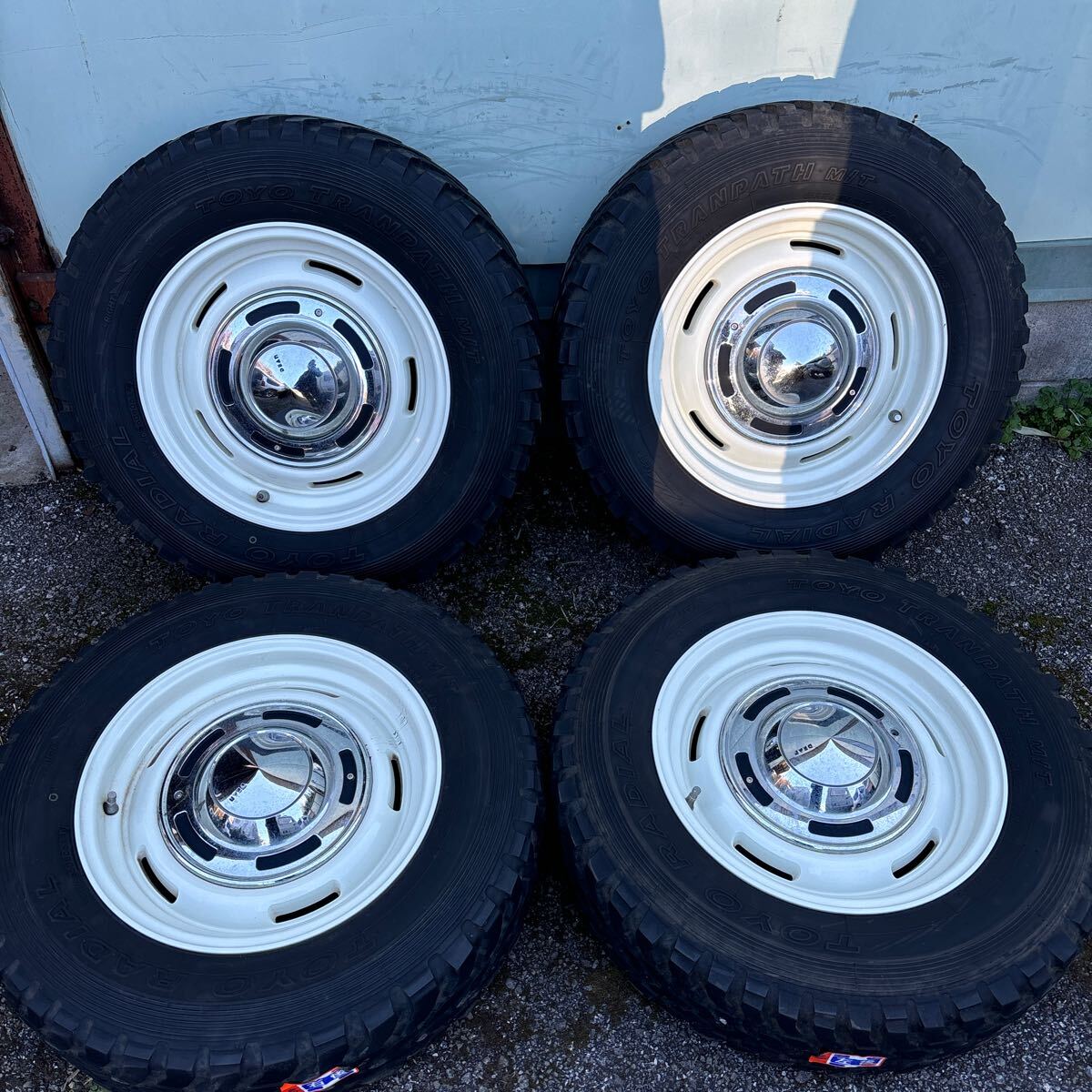 ☆中古☆ジムニー純正アルミ☆トーヨートランパスM/T ☆中古☆ジムニー純正アルミ☆トーヨートランパスM/T