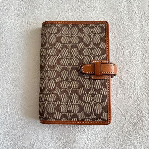 COACH コーチ シグネチャー 手帳カバー