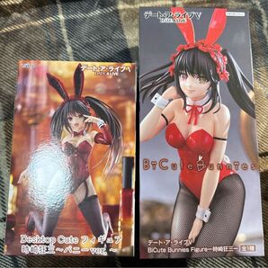 Desktop BiCute Bunnies デート・ア・ ライブⅤ 時崎狂三 バニー フィギュア2種セット売り