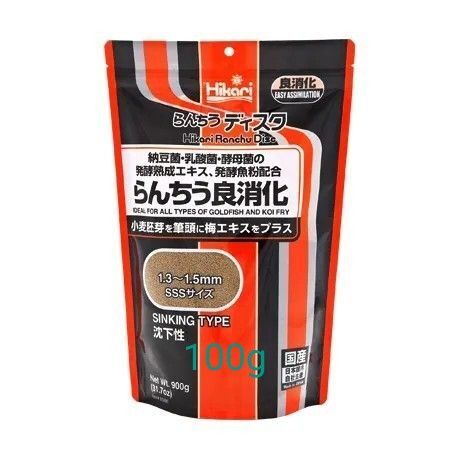 キョーリン らんちうディスク 良消化 100g小分け