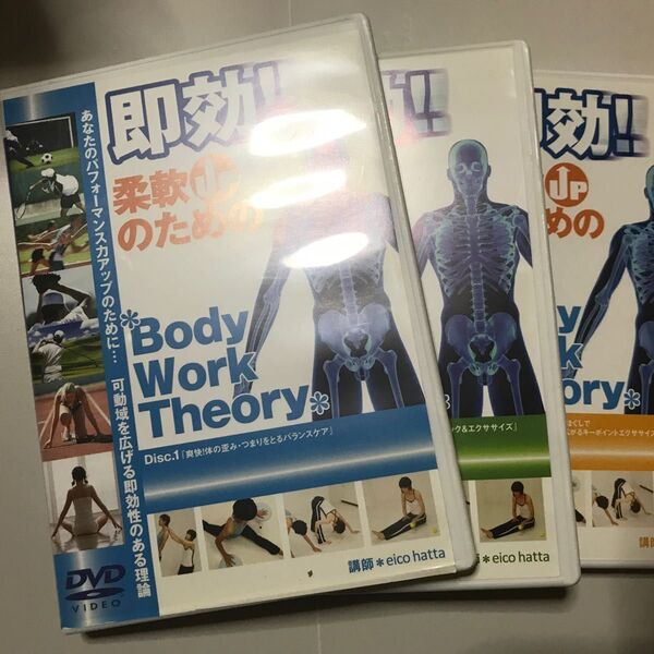 即効 柔軟UPのためのBody Work Theory 3枚セット