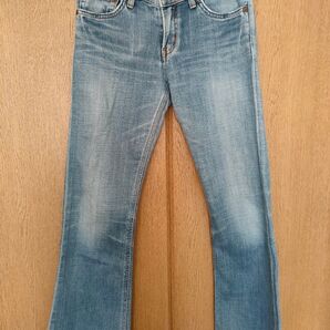 503EDWIN フレアストレッチデニム ジーンズ